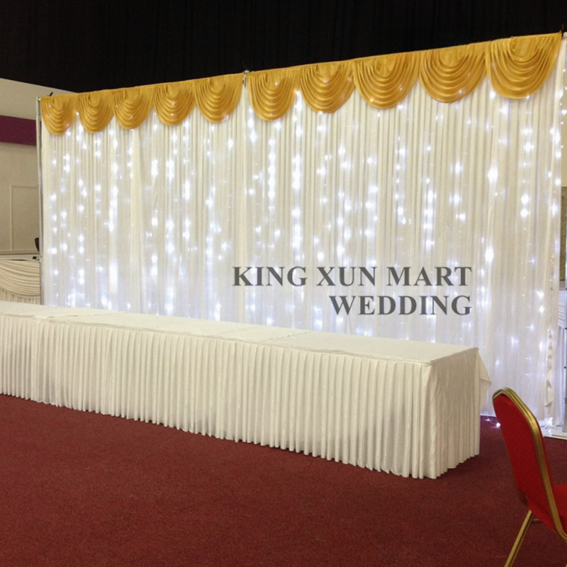 Photography Website - Ice Silk Backdrop Curtain With LED