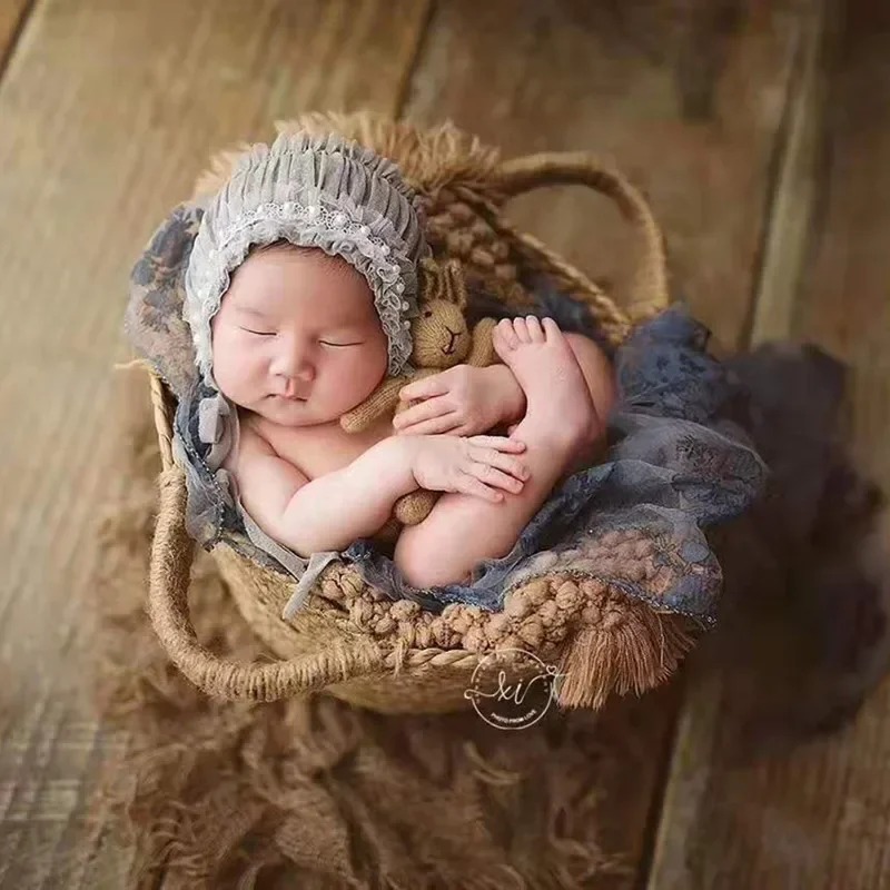 Photography Framing - Newborn Photography Posing Prop Rattan Woven