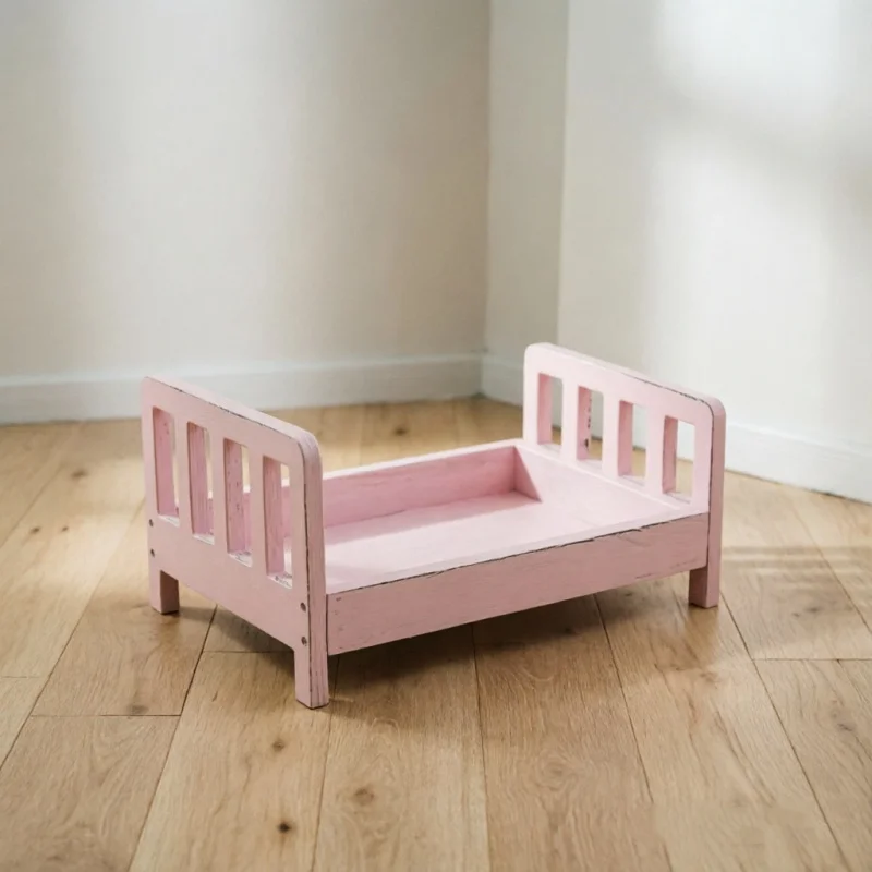 Photography Framing - Vintage Solid Wood Shooting Bed Prop