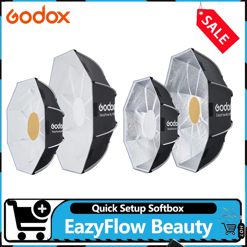 Beauty Dish Softbox - Godox EazyFlow Beauty Dish 65cm/85cm Quick