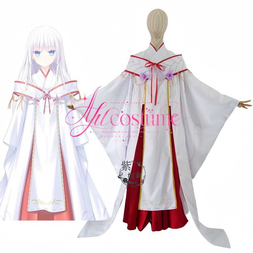 Photography Outfit - Naruse Shiroha Cosplay Costume Miko Style