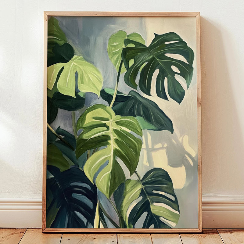 1pc Modern Houseplants Leaves  - огляд і ціна Photography Pose