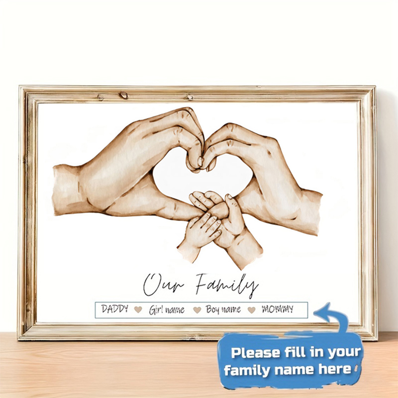 Personalized Custom Family Han - огляд і ціна Photography Image