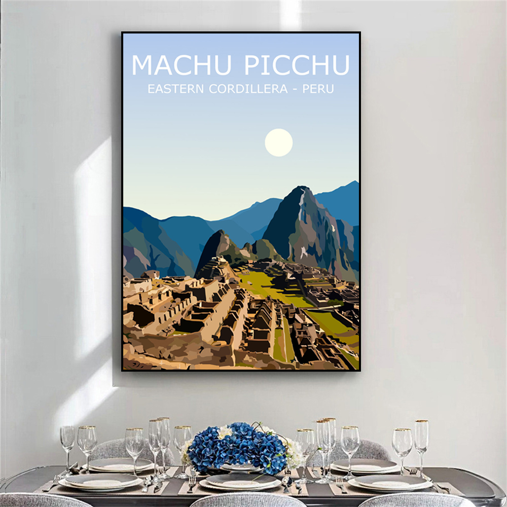 Machu Picchu Travel Poster Mod - огляд і ціна Photography History