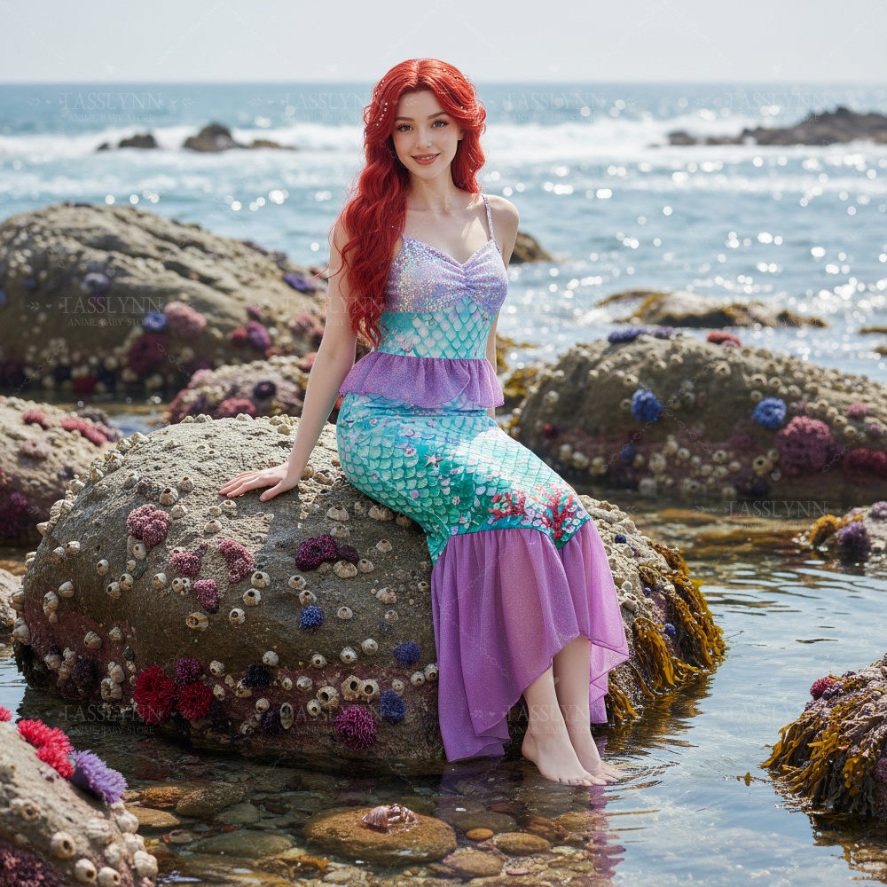 Little Mermaid Ariel Cosplay L - огляд і ціна Photography Outfit