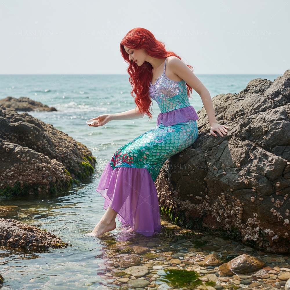 Little Mermaid Ariel Cosplay L - огляд і ціна Photography Outfit