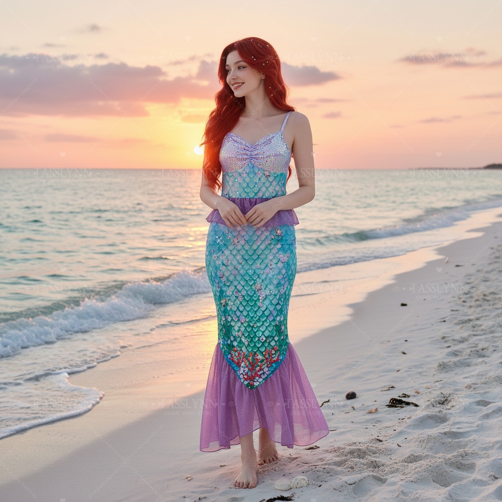 Little Mermaid Ariel Cosplay L - огляд і ціна Photography Outfit