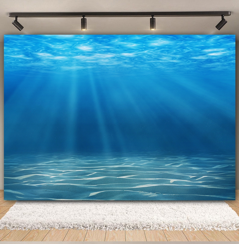 Underwater World Seabed Backdr - огляд і ціна Photography History