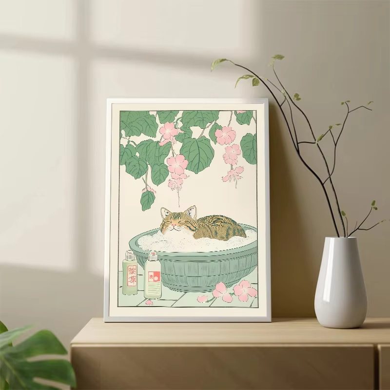 Frameless Cat in the Bathtub J - огляд і ціна Photography Pose