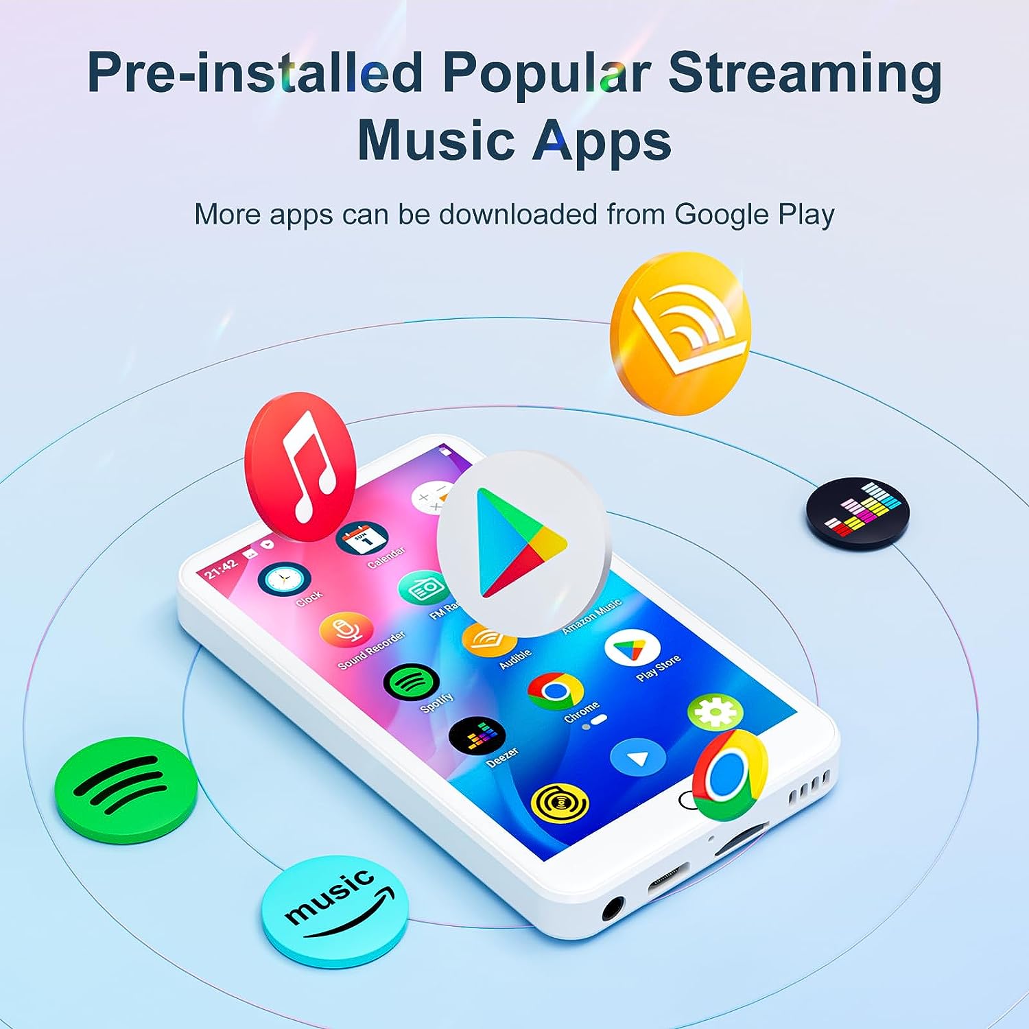 MECHEN MP3 Player Android 9.0  - огляд і ціна Photography History