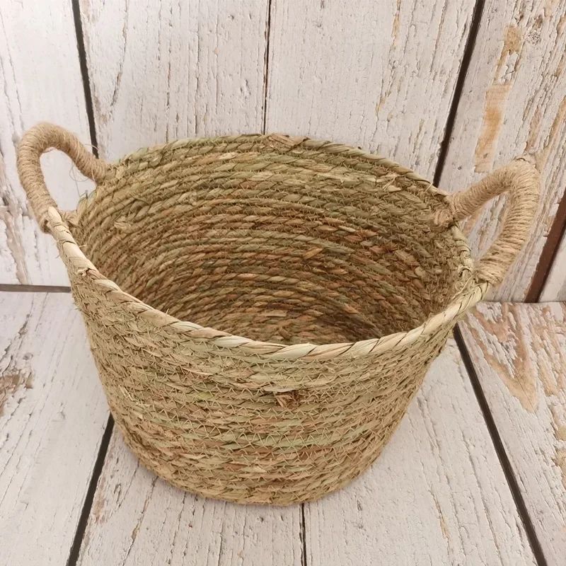 Round Rattan Woven Basket with - огляд і ціна Photography Framing