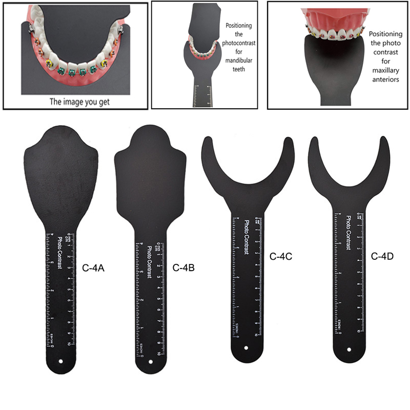4Pcs/set Dental Photo Contrast - огляд і ціна Photographic Memory