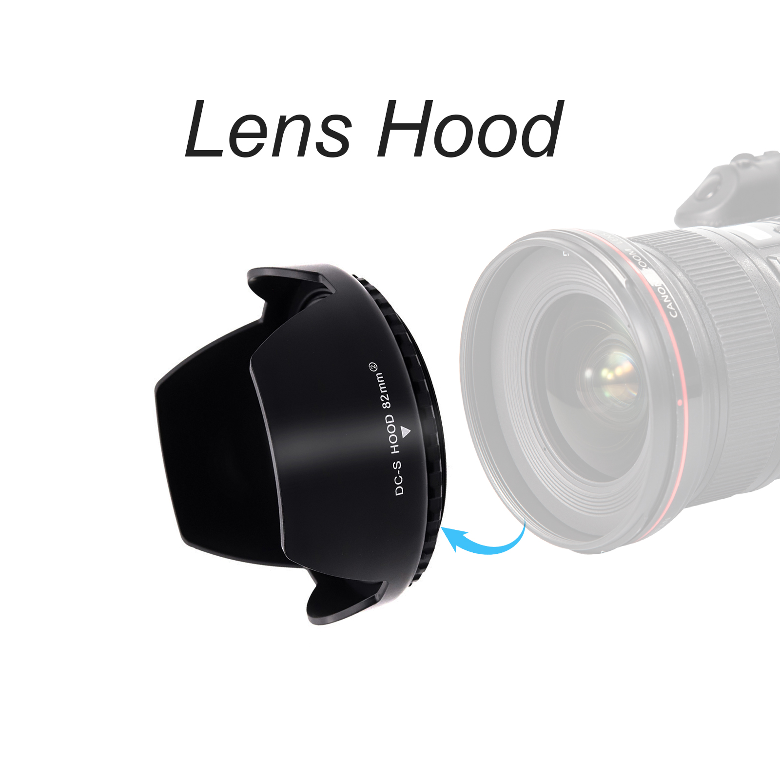 Universal Camera Lens Hood - 4 - огляд і ціна Lens Hood Petal