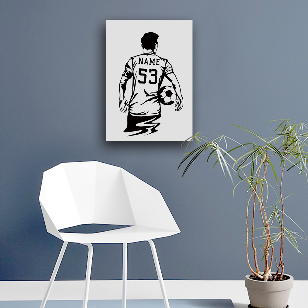 1PC Football Player Customizab - огляд і ціна Photography Pose